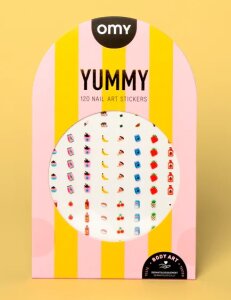 Omy Nail Art Yummy - Fingernagelsticker neu