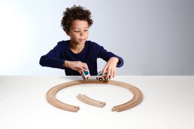 Noppi Eisenbahn Erweiterung - Kurven