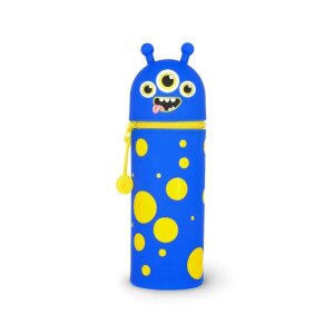 2 in 1 Silikon Federmäppchen Kawaii Monster