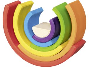 Kleiner Regenbogen aus Holz