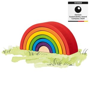 Kleiner Regenbogen aus Holz