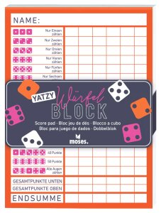 Würfelblock - Kniffel Würfelspiel