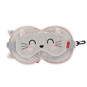 My travel Buddy Schlafmaske mit Nackenkissen Kitty von...