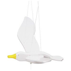 Schwingtier zum Aufhängen - Möwe