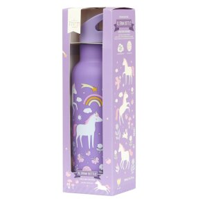 Edelstahl Trinkflasche XL - Unicorn Dreams, 500 ml