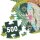PuzzArt Faultier - Silhouettenpuzzle 500-teilig