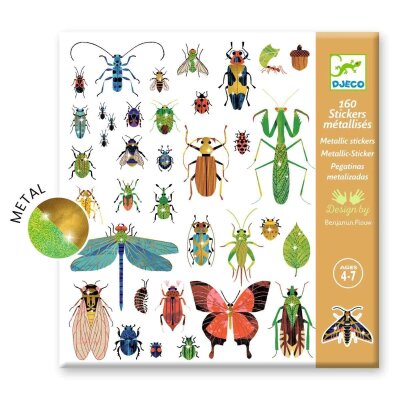 Sticker - Insekten von Djeco, ab 4 Jahren