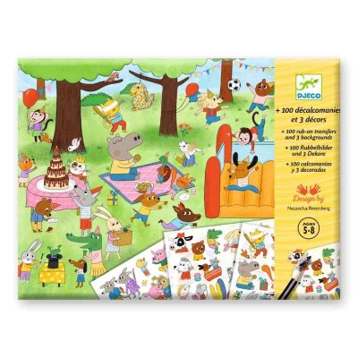 Rubbelbilder - Partytime