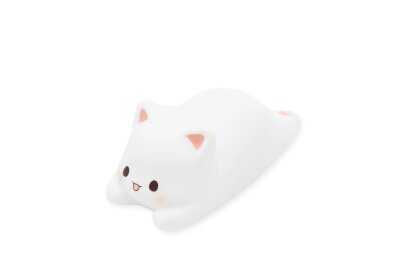 Nachtlicht schlafende Katze