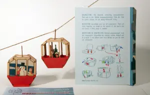 3D Grußkarte - Gondel