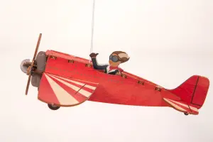3D Grußkarte - Flugzeug