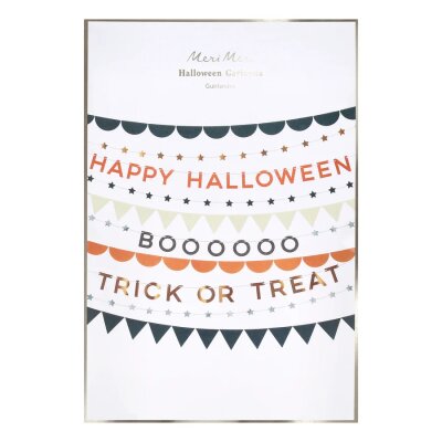Meri Meri Halloween Girlande Schriftzug