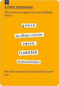 Das große Quiz der Synonyme