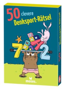 50 clevere Denksport Rätsel für Kids ab 8 Jahren