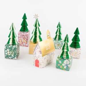 Meri Meri X Liberty - Weihnachtsdorf zum Befüllen