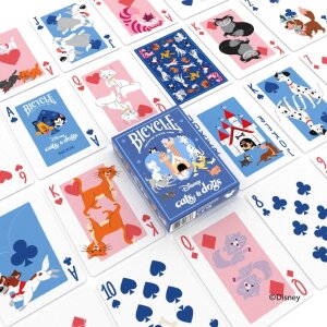 Spielkarten - Bicycle Disney Cats & Dogs