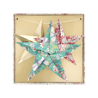 Meri Meri Liberty Origami Stern Girlande