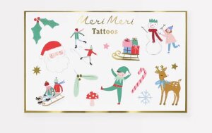 Weihnachtliche Tattoos von Meri Meri Tattoos - Christmas...