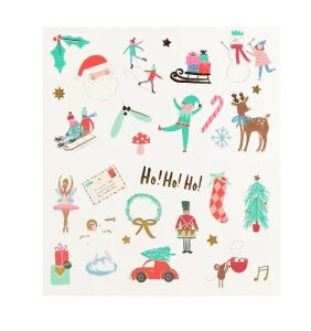 Weihnachtliche Tattoos von Meri Meri Tattoos - Christmas...