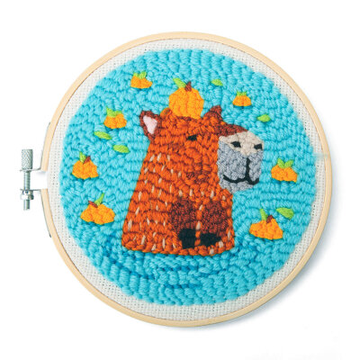 Punch Needle Kitg - Capybara