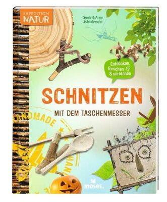 Ein Buch über das Schnitzen  mit dem Taschenmesser