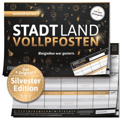 Stadt Land Vollposten -Silvester Edition