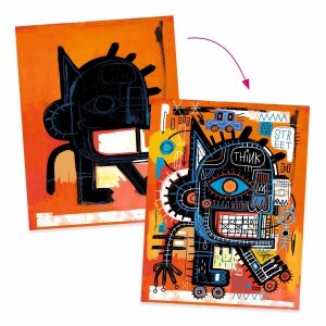 Inspired by: Jean-Michel Basquiat