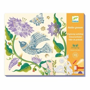 Djeco Workschop Gravur: Passionblume
