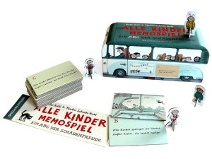 Alle Kinder - ein ABC der Schadensfeude als Memospiel