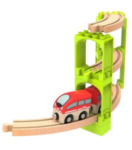 Noppi Eisenbahn Set - Bausteine für Brücken