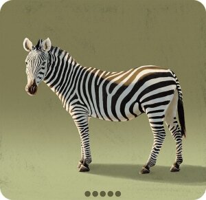 Blitz Zebra Astronaut