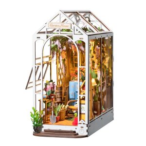 DIY Book Nook - Gardenhouse - Miniaturbausatz