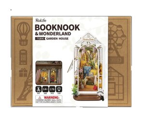 DIY Book Nook - Gardenhouse - Miniaturbausatz
