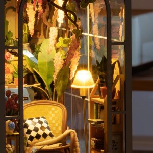 DIY Book Nook - Gardenhouse - Miniaturbausatz