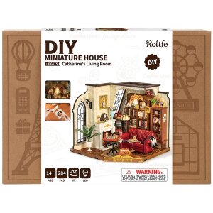 DIY Miniaturhaus - Cathrin´s Living Room