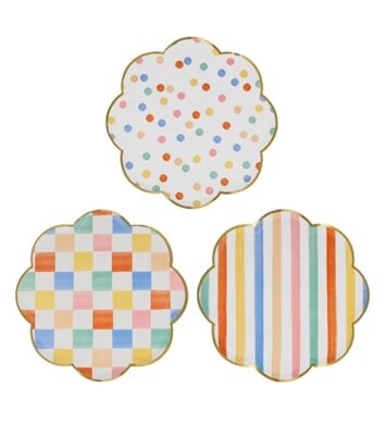 Colourful pattern kleine Teller