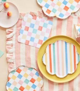 Colourful pattern kleine Teller