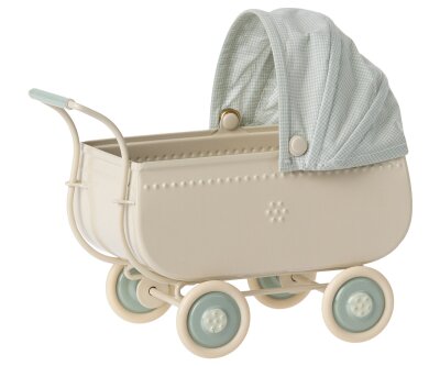 Kinderwagen Mikro blau von Maileg