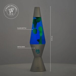 Magmastic Lavalampe Silver von Legami - silver