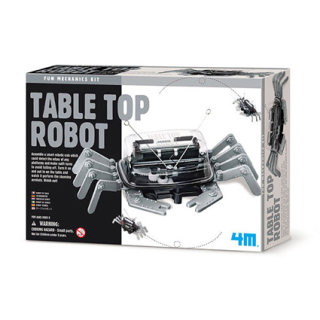 4M Table Top Roboter - Tischroboter der Hindernisse und Tischkanten spürt!