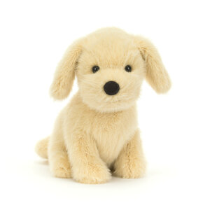 Golden Puppy, Kuscheliger kleiner Hund von Jellycat