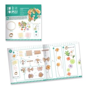 DIY Blumenkranz Dahlia