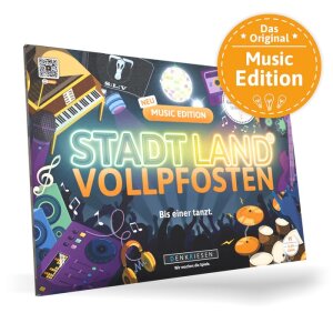 Stadt Land Vollpfosten Music Edition - bis einer tanzt