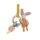 Trois Lapins Rassel Kanninchen