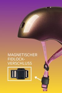 Fahrradhelm neochrome pink von Micro, Größe S