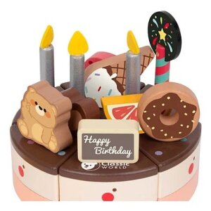 Schokoladenkuchen aus Holz von Classic World