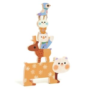 Holzpuzzle WoodyStack von Djeco