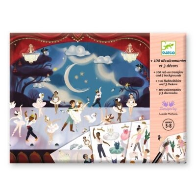 Rubbelbilder: Ballett von Djeco