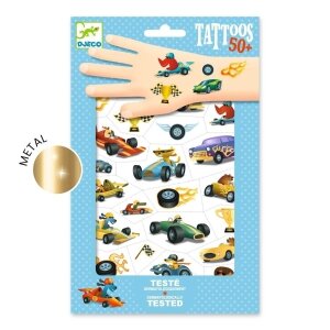 Tattoos: Boliden von Djeco