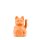 Lucky Cat Mini Winkekatze Pfirsich